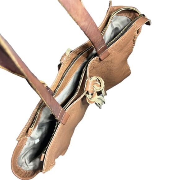 Carla Mancini Carmel camel brown tassel bag - Picture 9 of 15